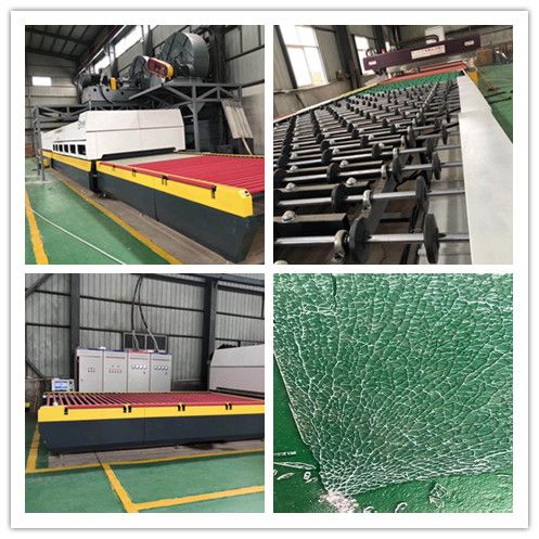 西安林總鋼化爐調(diào)試成功，3.5毫米鋼化